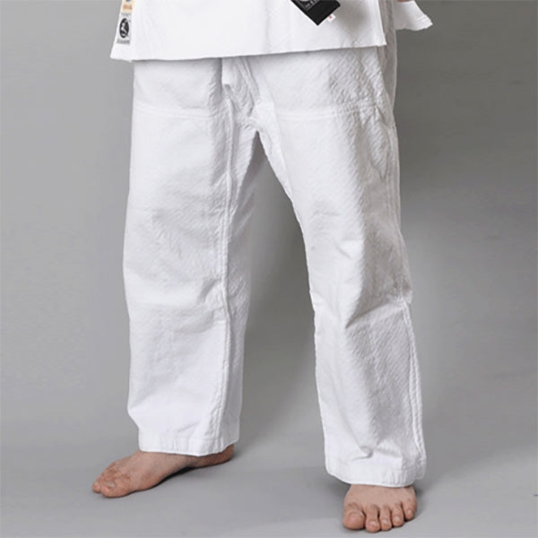 Seersucker  Aikido pants Front view model