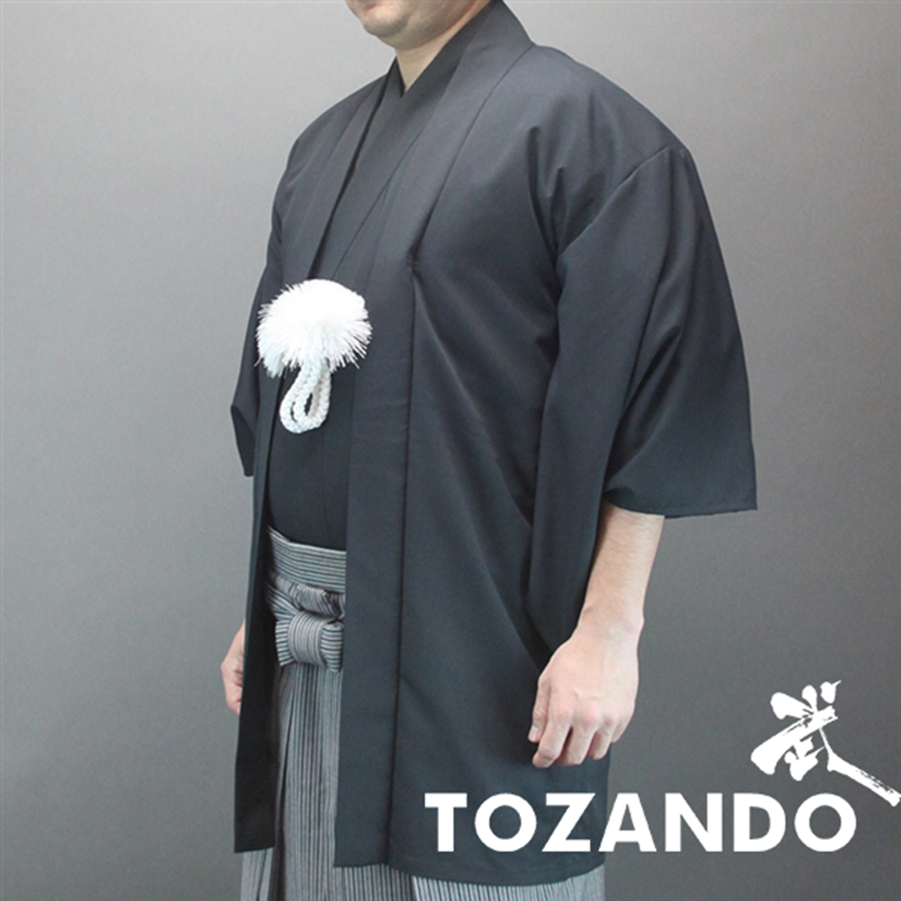 Roen 狼煙 KIMONO SUITS 上下セットアップ HYDE着 ♂Ｌ　黒 Iaido Haori — Tozando International