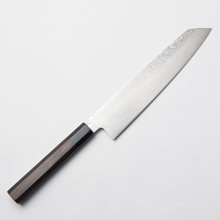 Shogo Yamatsuka's Nickel-Damascus steel Kiritsuke Gyuto 240mm