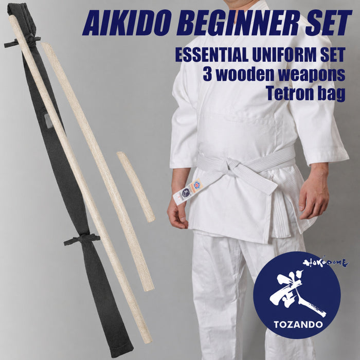 The Nyumon Aikido Beginner's Set (White oak)