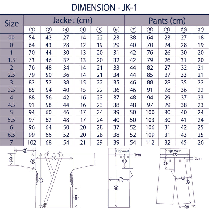 JK-1 Hayate Karate Uniform