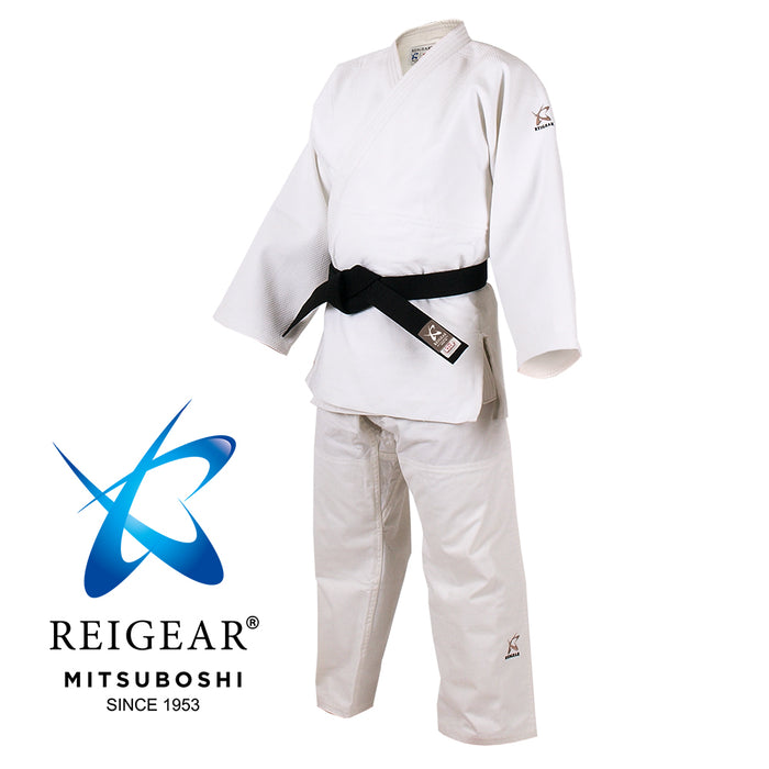 Mitsuboshi Reigear E-Class Judogi Uniform Set [Double-Layer 100% Cotto — Tozando International