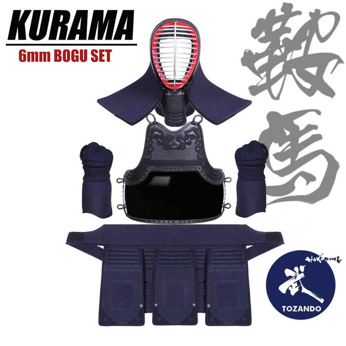 Kurama - 6mm Deluxe Pitch Orizashi Kendo Bogu Set