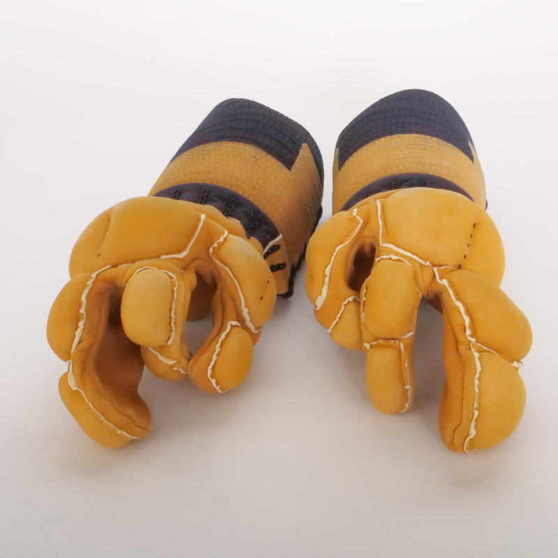 OUTLET - Smoked Deer Leather Naginata Kote