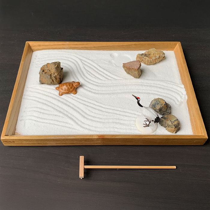Karesansui - Zen Garden Miniature Kit - Tsurukame
