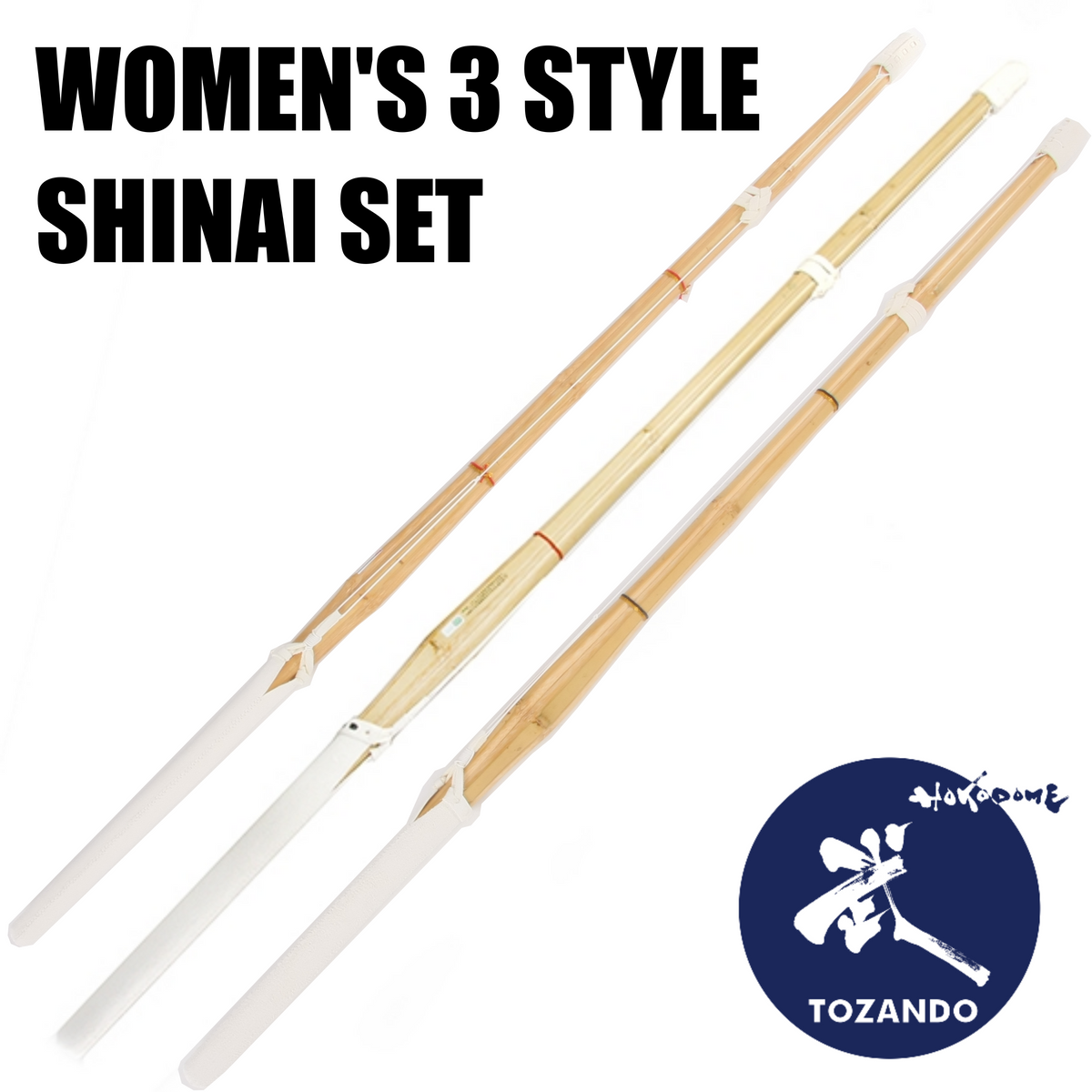 Women's 3 Style Shinai Set - Size 38 — Tozando International