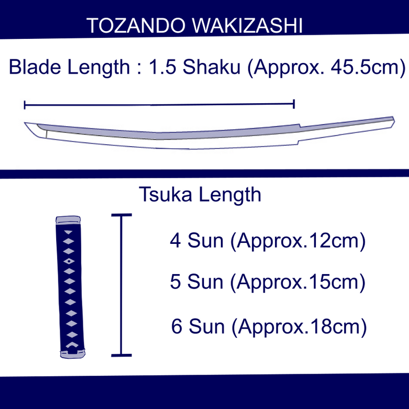 Tozando Full Custom Wakizashi - Suzaku (1.5 shaku)