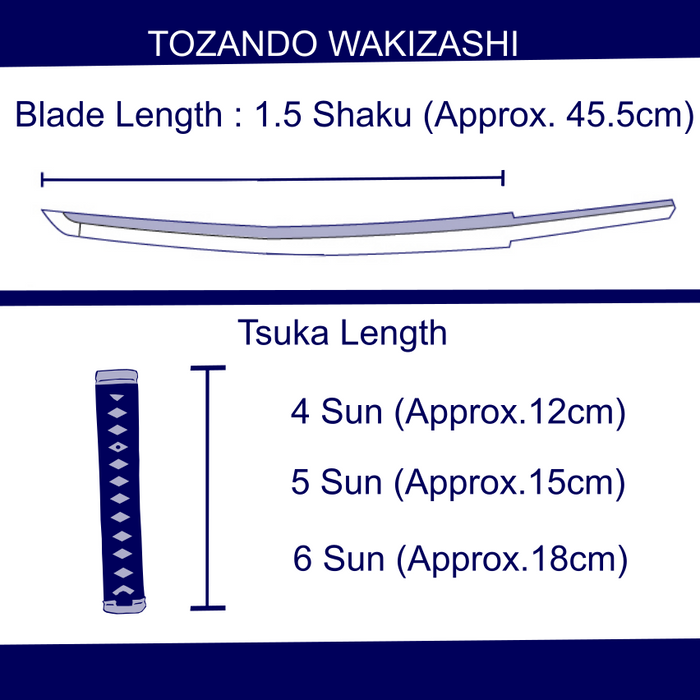Tozando Full Custom Wakizashi - Suzaku