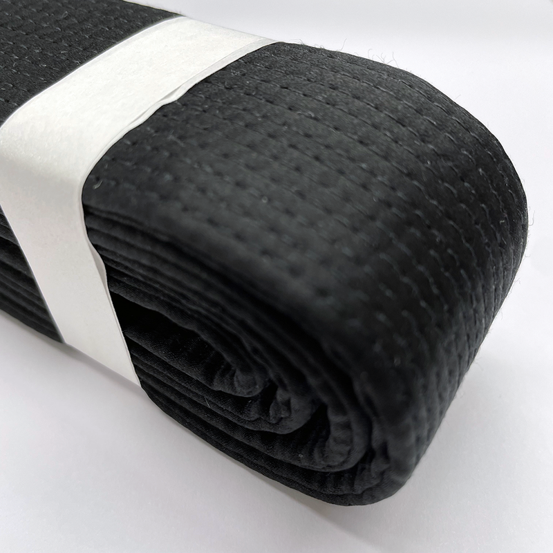 Genuine Silk Black Belt