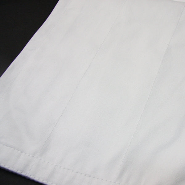 Close-up of the pants stitching.