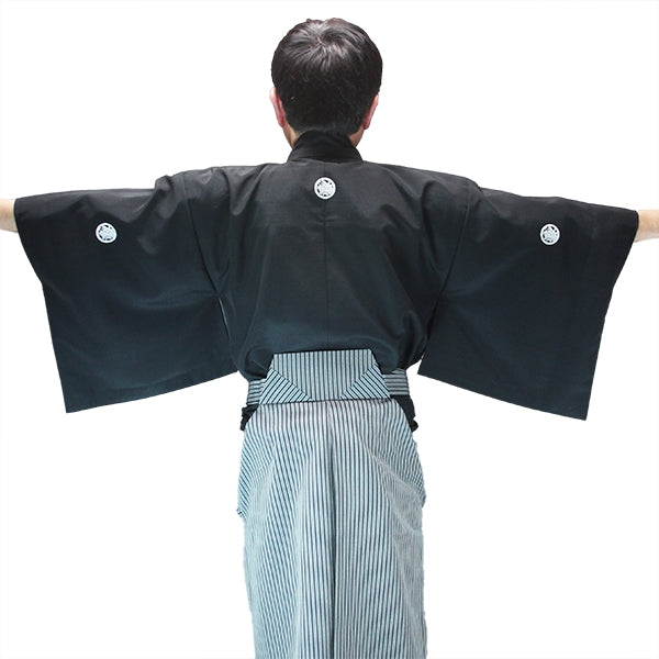 Back view of the kimono dogi.