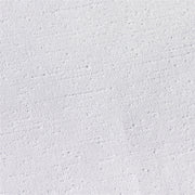 Close-up of the white fabric.