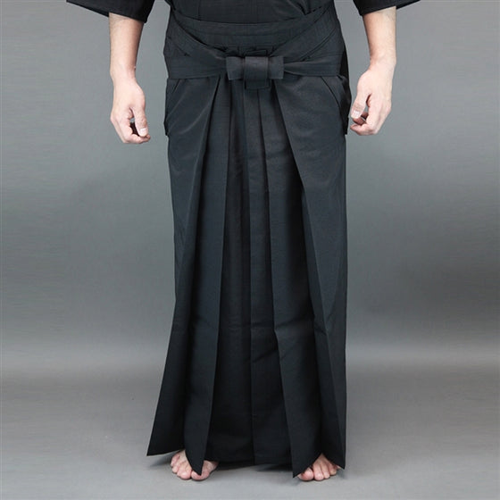 Full length view of the hakama when worn.