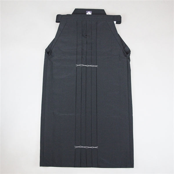 Full length view of the black version of the hakama.