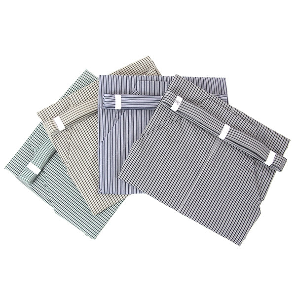 A variety of colour options next to each other.