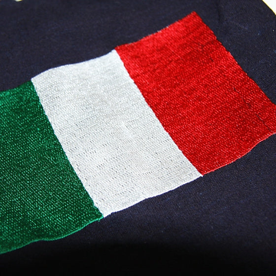 Kendo Zekken Flag Embroidery detail.