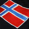 Kendo Zekken Flag Embroidery flag close up.