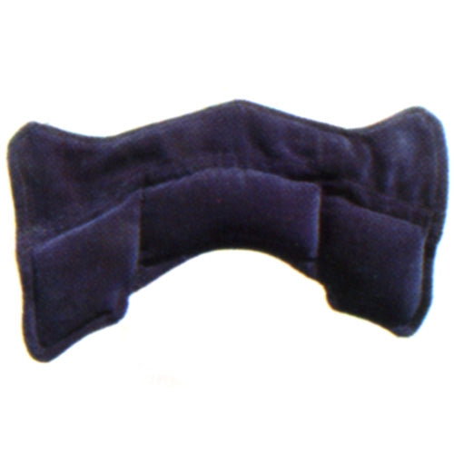 Full view of the chin padding on its own.