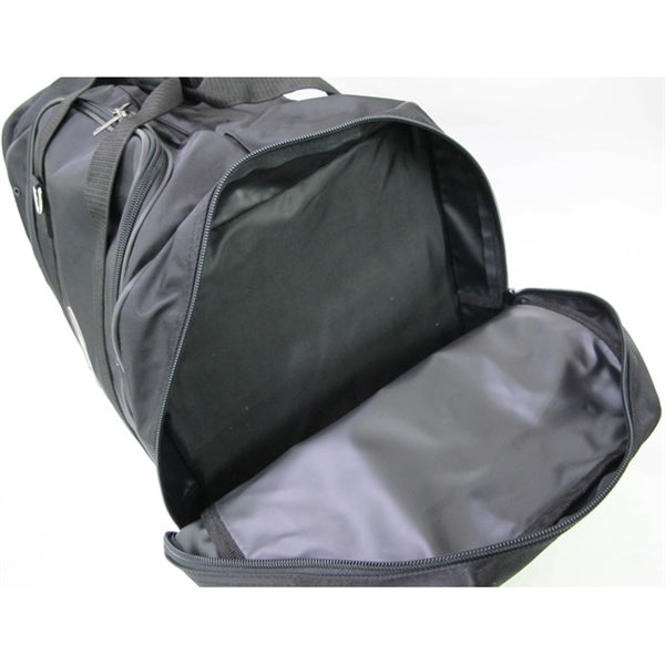 Inside view of one of the side pockets.