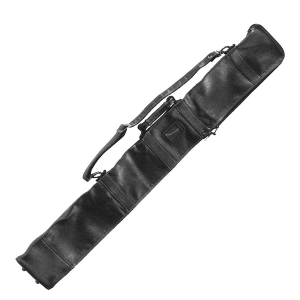 Full length view of the shinai bag and strap.