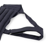 Close up of the velcro belt that fastens the urabuton.