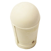 Top down view of the rubber tip.