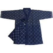 dark navy musashi dogi front view