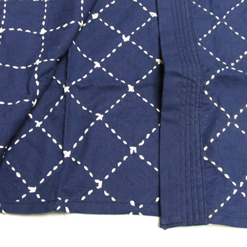 dark navy musashi dogi hem