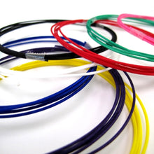  Close-up of the tetron tsuru strings.