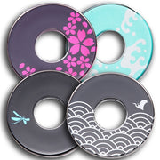 Example of the four available designs for the tsuba.