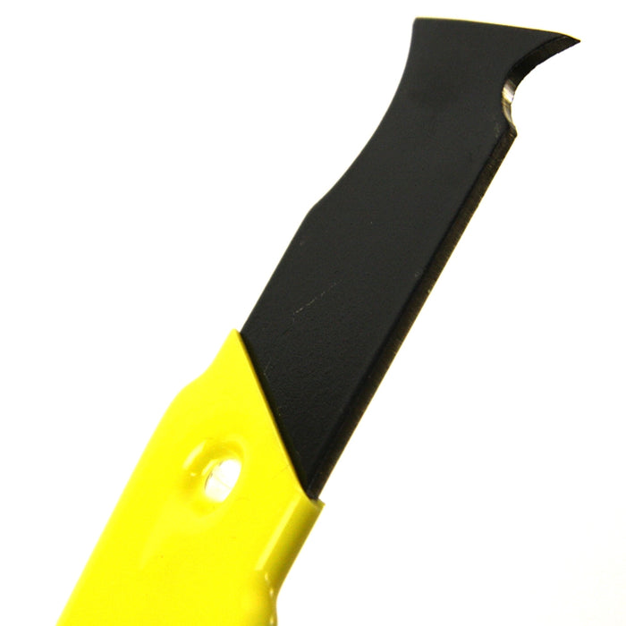 Full view of the shinai shaver blade.