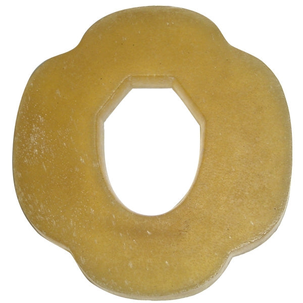 Standard Leather Tsuba for Bokken front view