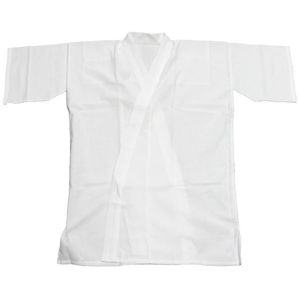 Full front view of the juban/