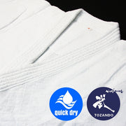 Seersucker Aikido Gi Front view