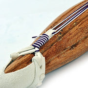Close-up of where the tsukagawa meets the shinai body.