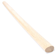 Side view of the full white oak bokken.