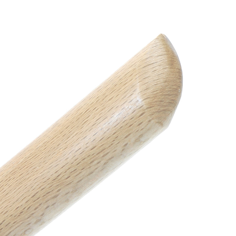 Close-up of the shoto kissaki.