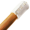The leather cap on the bottom of the haft known as the ishi-zuki.