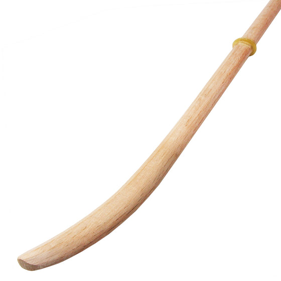 The blade protion of the red oak naginata.