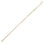 Full view of the white oak naginata.