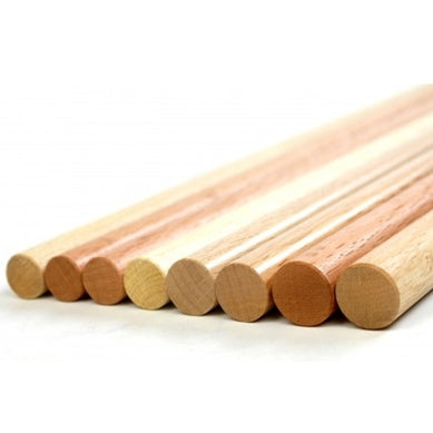 Side-by-side comparison of the various thicknesses and materials available.