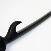 The hook feauture of the kabutowari that was used for disarming.