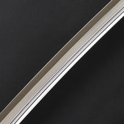 Close-up of the heavy Dotanuki blade.