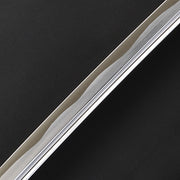 Close-up of the blade and its twin futasuji grooves.