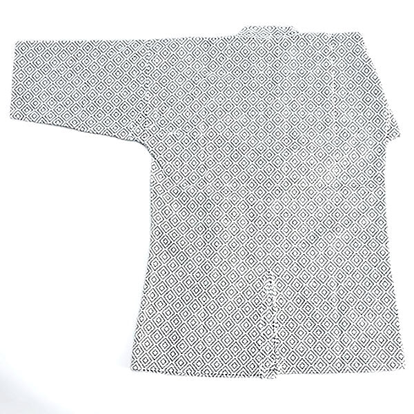 white edo zashi kendo gi back view