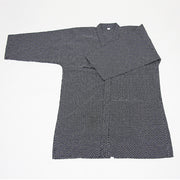 navy edo zashi kendo gi pattern front view