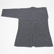 navy edo zashi kendo gi pattern back view