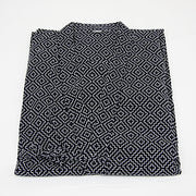 navy edo zashi kendo gi pattern folded