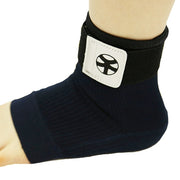 Side on view of the heel protector.