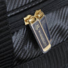 Close-up of the zip.